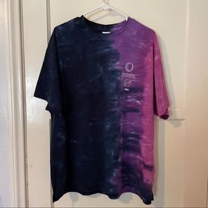 BTS Fila voyager tie dye shirt